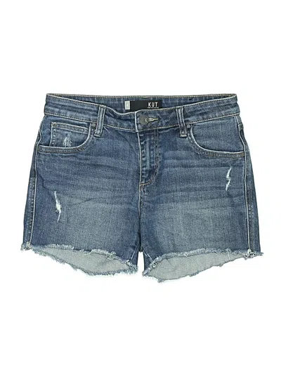 Pre-owned Kut From The Kloth Denim Shorts In Blue