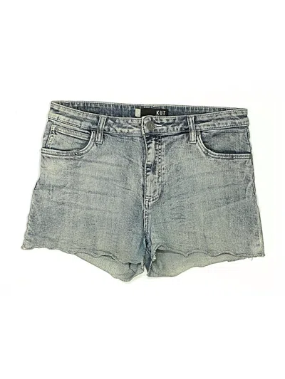 Pre-owned Kut From The Kloth Denim Shorts In Blue