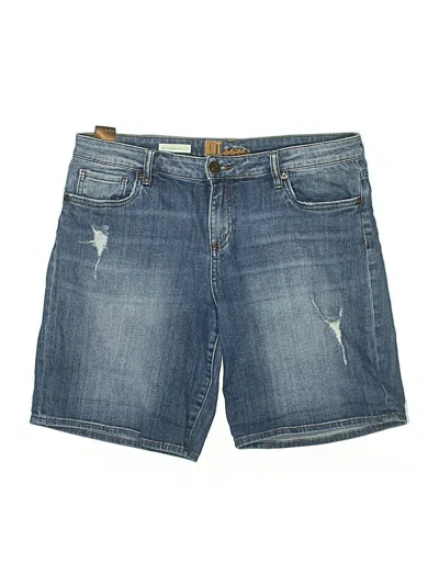 Pre-owned Kut From The Kloth Denim Shorts In Blue