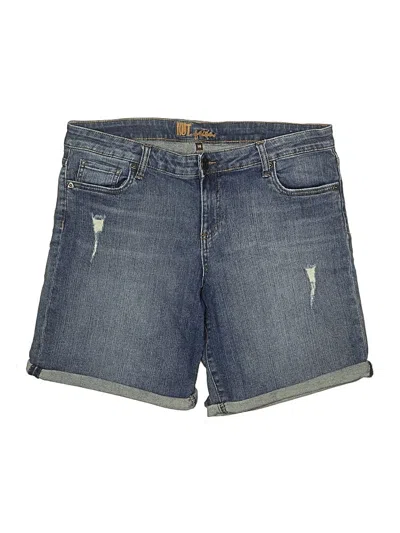Pre-owned Kut From The Kloth Denim Shorts In Blue