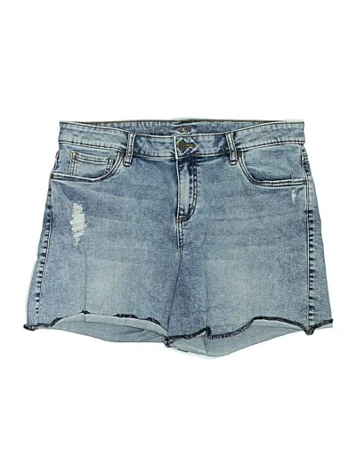 Pre-owned Kut From The Kloth Denim Shorts In Blue