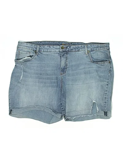 Pre-owned Kut From The Kloth Denim Shorts In Blue