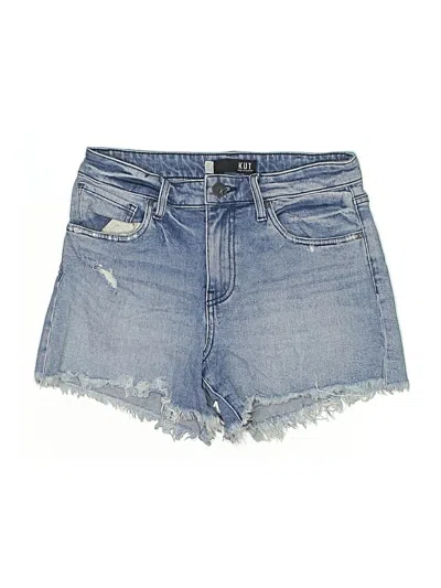 Pre-owned Kut From The Kloth Denim Shorts In Blue