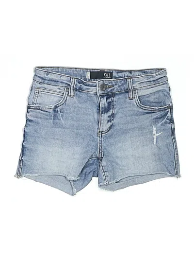 Pre-owned Kut From The Kloth Denim Shorts In Blue