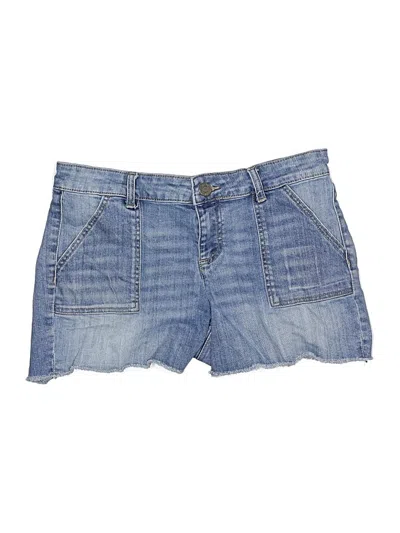 Pre-owned Kut From The Kloth Denim Shorts In Blue