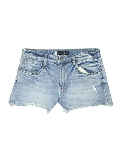 Pre-owned Kut From The Kloth Denim Shorts In Blue