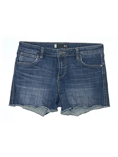 Pre-owned Kut From The Kloth Denim Shorts In Blue