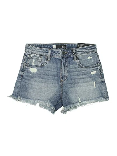 Pre-owned Kut From The Kloth Denim Shorts In Blue