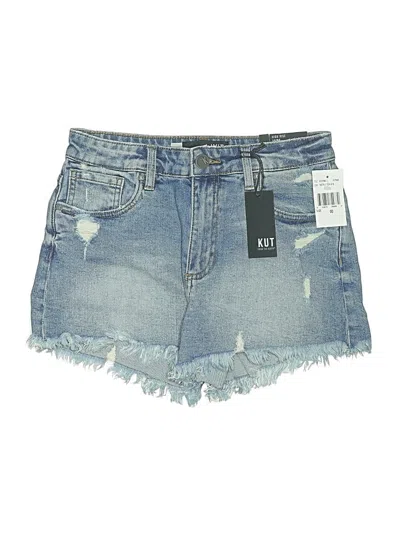 Pre-owned Kut From The Kloth Denim Shorts In Blue