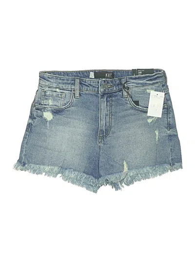 Pre-owned Kut From The Kloth Denim Shorts In Blue