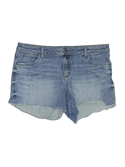 Pre-owned Kut From The Kloth Denim Shorts In Blue