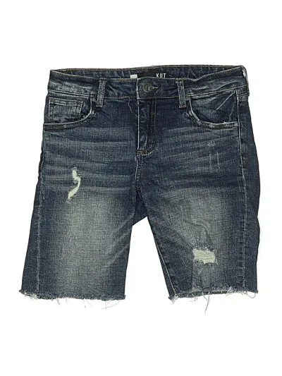 Pre-owned Kut From The Kloth Denim Shorts In Blue