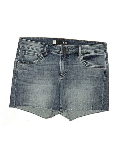 Pre-owned Kut From The Kloth Denim Shorts In Blue