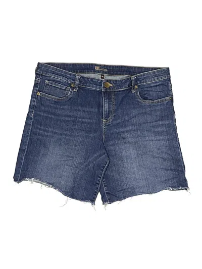 Pre-owned Kut From The Kloth Denim Shorts In Blue