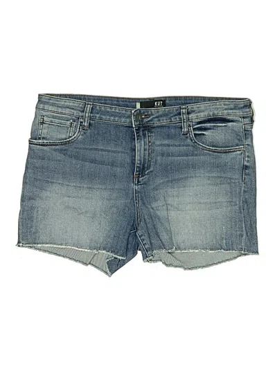 Pre-owned Kut From The Kloth Denim Shorts In Blue