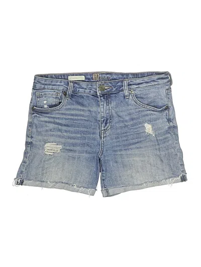 Pre-owned Kut From The Kloth Denim Shorts In Blue