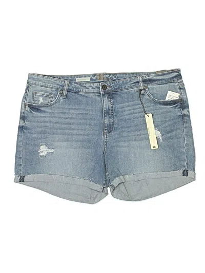 Pre-owned Kut From The Kloth Denim Shorts In Blue