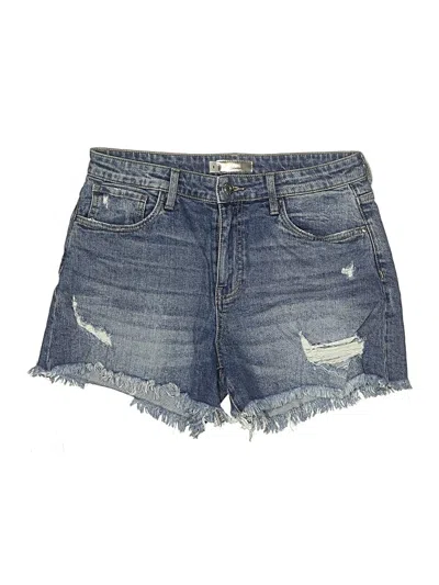 Pre-owned Kut From The Kloth Denim Shorts In Blue