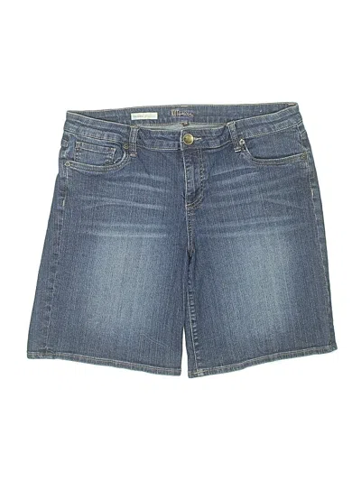 Pre-owned Kut From The Kloth Denim Shorts In Blue