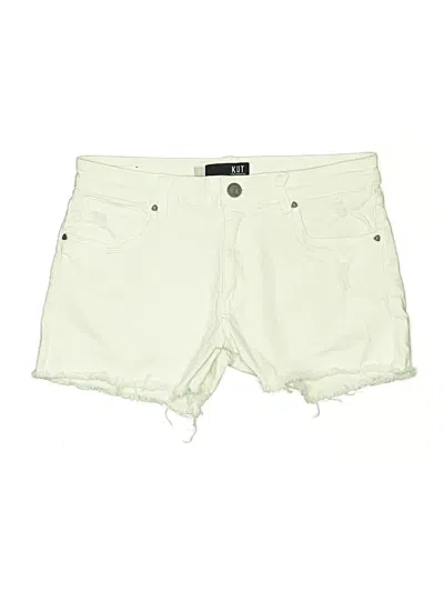 Pre-owned Kut From The Kloth Denim Shorts In Green