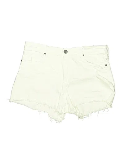Pre-owned Kut From The Kloth Denim Shorts In White
