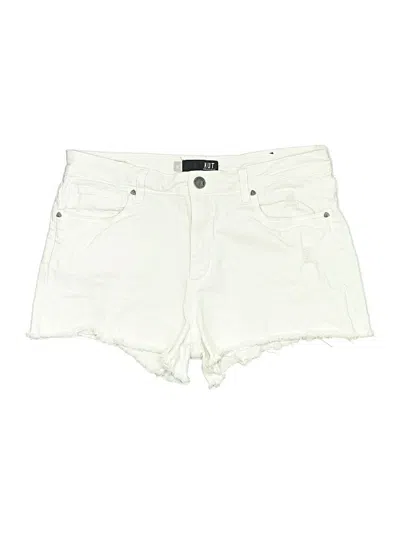 Pre-owned Kut From The Kloth Denim Shorts In White