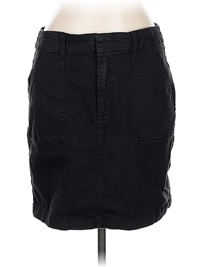 Pre-owned Kut From The Kloth Denim Skirt In Black