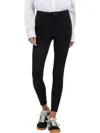 Kut From The Kloth Donna High Waist Fray Hem Ankle Skinny Jeans In Black
