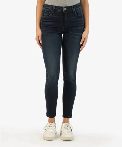 Kut From The Kloth Donna High Rise Fab Ankle Skinny In Persistence