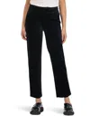 Kut From The Kloth Elizabeth High Rise Velveteen Trousers In Black In Black
