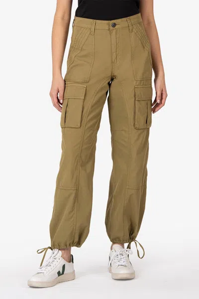 Kut From The Kloth Erika Utility Pant In Olive In Green