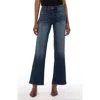 Kut From The Kloth Fab Ab High Rise Wide Leg Jeans In Blue