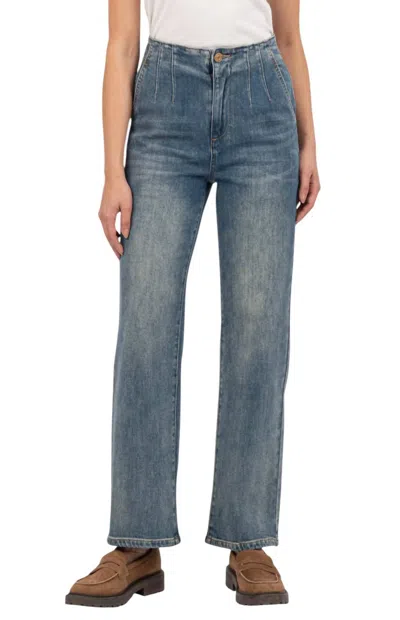 KUT FROM THE KLOTH FAY 27" HIGH RISE ANKLE STRAIGHT IN JOYFULLY