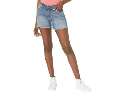 Kut From The Kloth Gidget Fray Shorts In Bringing In Blue