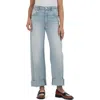 Kut From The Kloth Gwen High Waist Cufed Wide Leg Jeans In Meaning