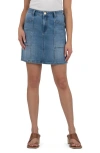 Kut From The Kloth Hayden Mini Skirt In Competence With Medium Base Wash