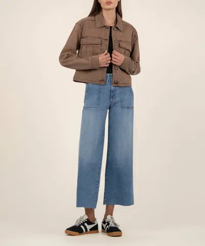 Kut From The Kloth Hendrix Jacket In Brown