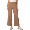 Kut From The Kloth High Rise Crop Wide Leg Pants In Cappuccino