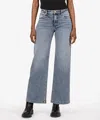 Kut From The Kloth High Waist Wide Leg Jeans In Multi
