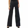 Kut From The Kloth Isabel Flare Wide- Leg Dark Rinse Denim In Quaint