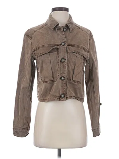 Pre-owned Kut From The Kloth Jacket In Brown