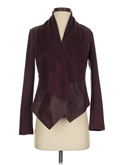 Pre-owned Kut From The Kloth Jacket In Burgundy