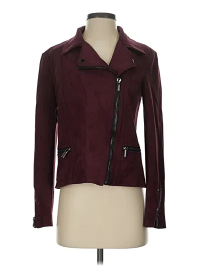Pre-owned Kut From The Kloth Jacket In Burgundy