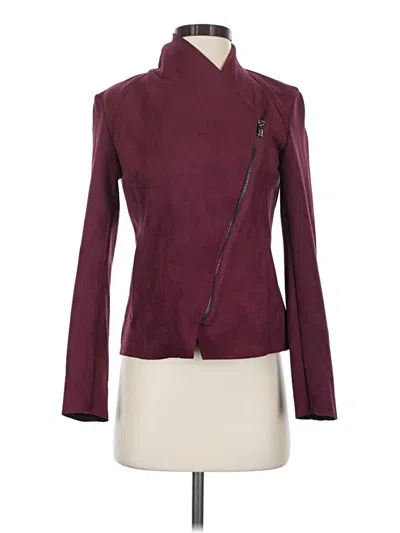Pre-owned Kut From The Kloth Jacket In Burgundy