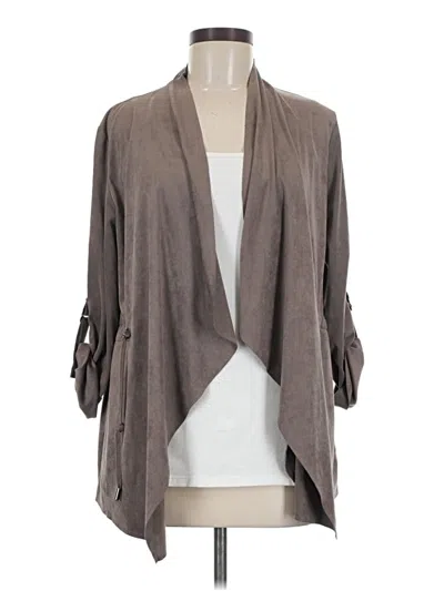 Pre-owned Kut From The Kloth Jacket In Gray