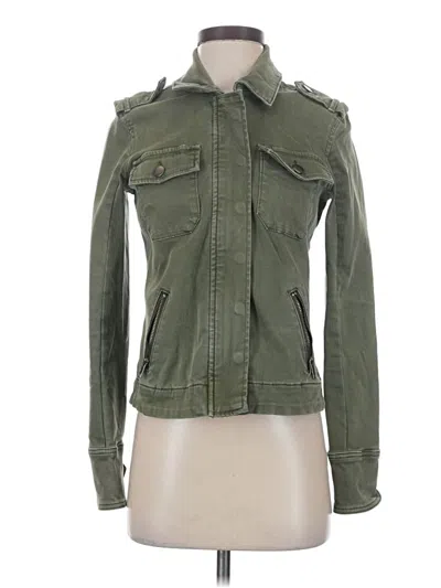 Pre-owned Kut From The Kloth Jacket In Green