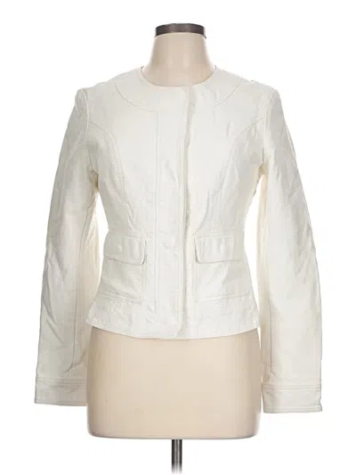 Pre-owned Kut From The Kloth Jacket In Ivory