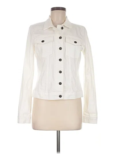 Pre-owned Kut From The Kloth Jacket In Ivory