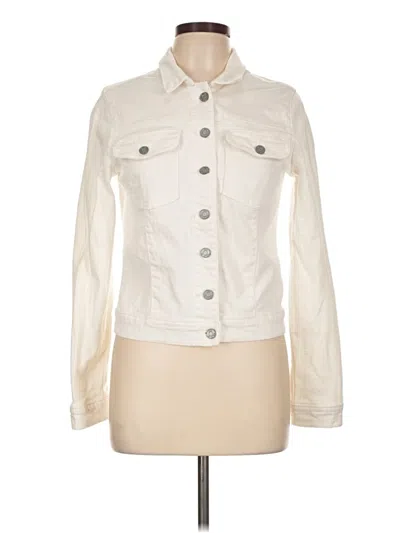 Pre-owned Kut From The Kloth Jacket In Ivory