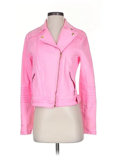 Pre-owned Kut From The Kloth Jacket In Pink